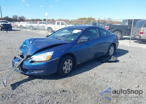 2005 Honda Accord 2.4 Lx z USA, uszkodzony, nr VIN 1HGCM723X5A001869